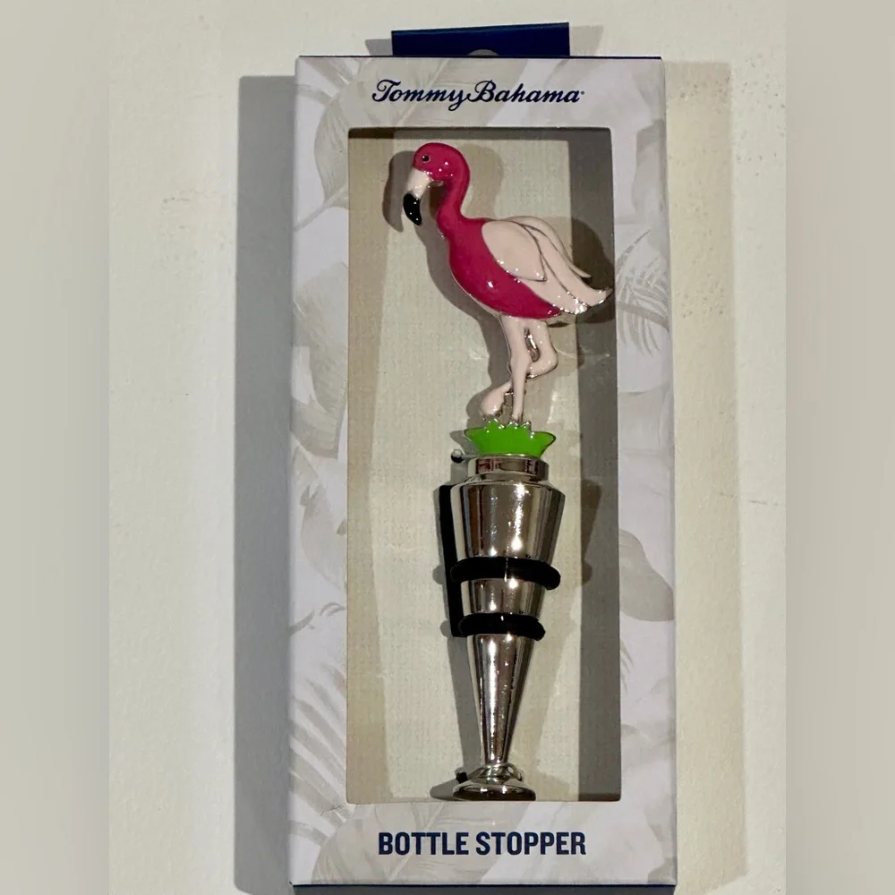 Pink Flamingo Bottle Topper